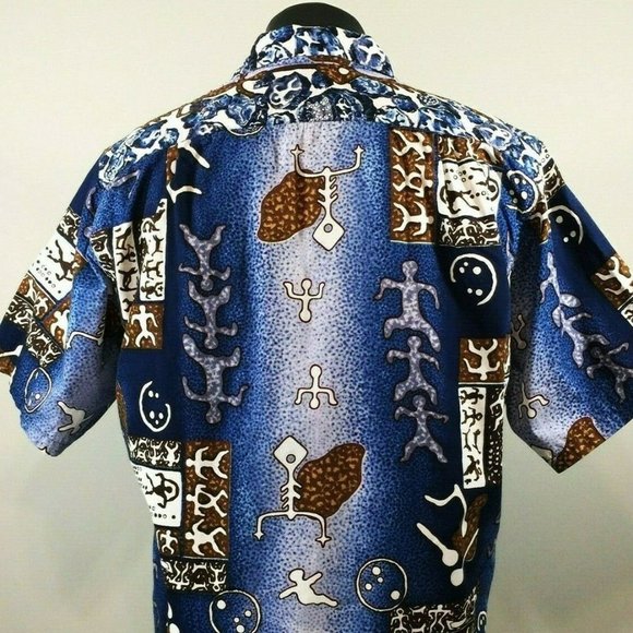 Vintage 60s Kamehameha Hawaiian Shirt Sz L - Picture 4 of 8